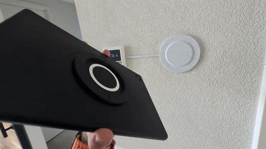 Magnetic Tablet Wall Mount with Wireless Charging