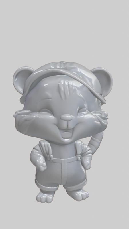 Tiger Cute 3D