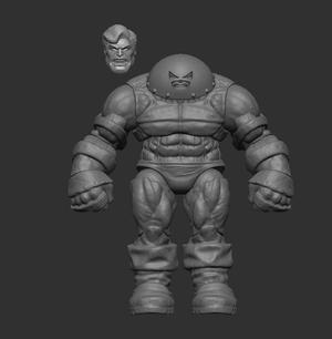 Marvel select Juggernaut- 3d scanned toy for educational purpose
