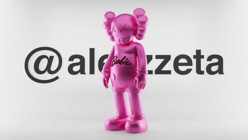 Kaws Barbie for Print