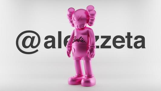 Kaws Barbie for Print