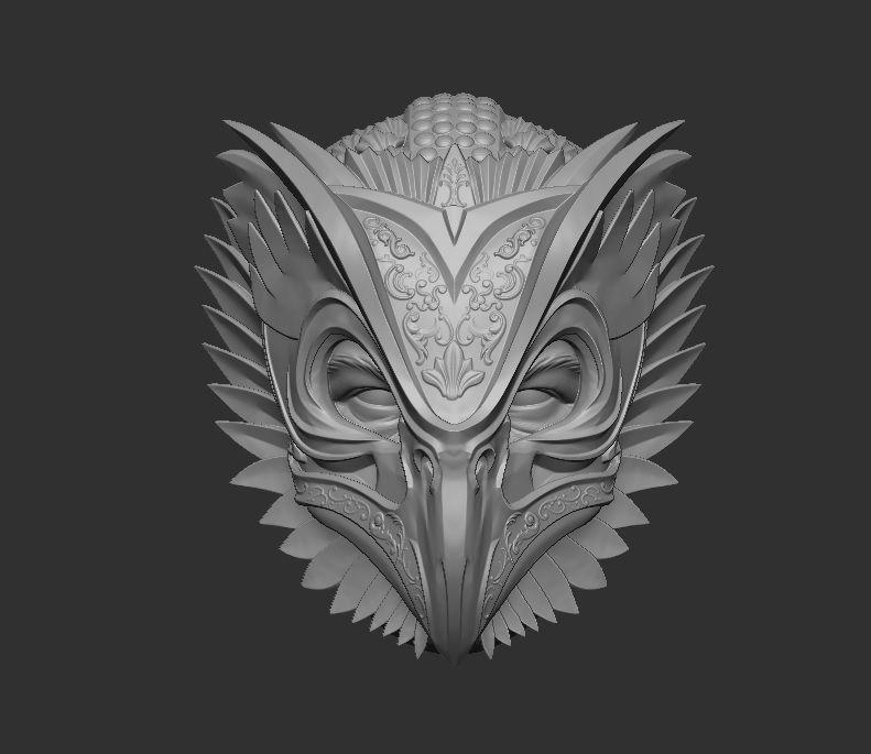 Court Of Owls Helmet 1 - Headsculpt for Action Figures