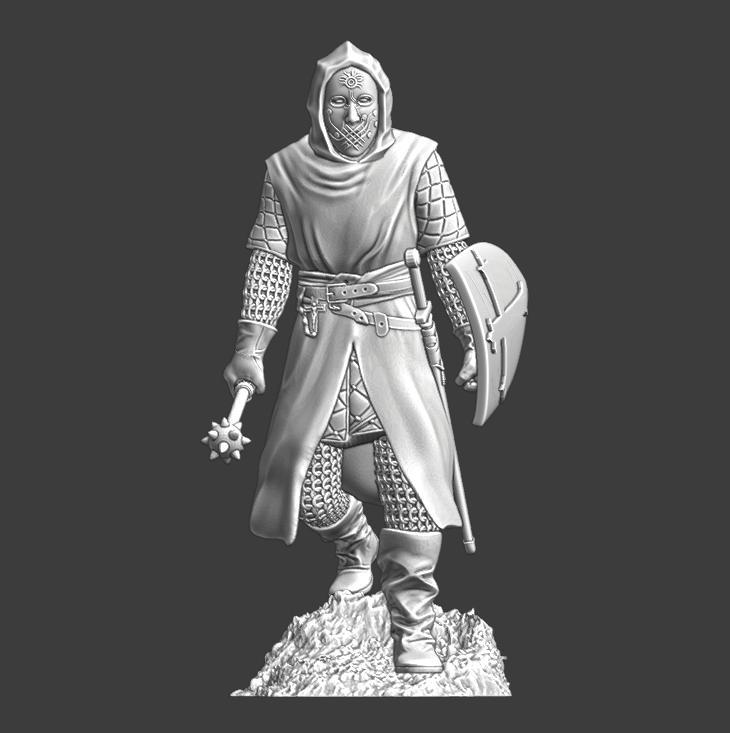 Medieval Leper Knight - Order of Lazarus