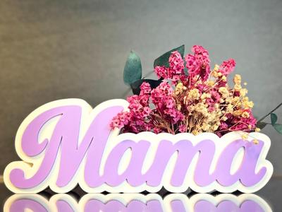 Mom Stand, Mother's Day, Mom Vase, Flowers