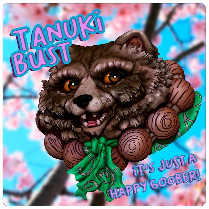 Tanuki Bust