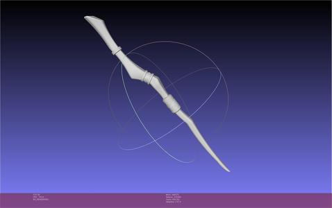Frieren Fern Staff Printable Assembly