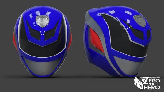 Power Ranger SPD Blue Helmet