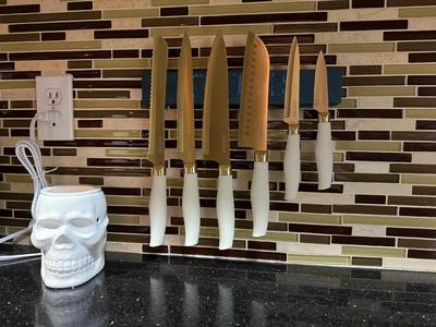 Magnetic Knife Bar and Kitchen Organizers   