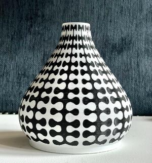 Squiggle Vase Multi Color Modern
