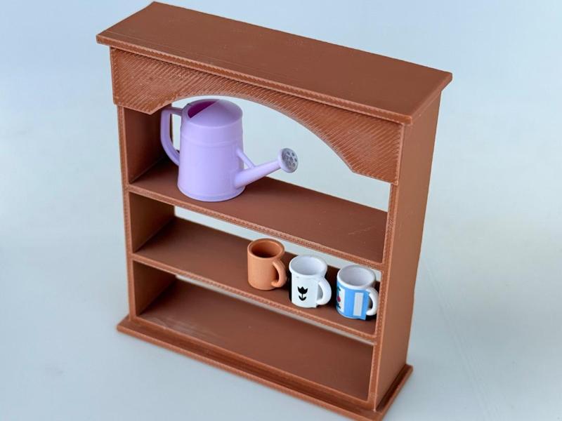 1/6 Doll Miniature House Kitchen Cabinet Snap-Fit