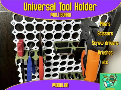 Universal Tool holder for Multiboard
