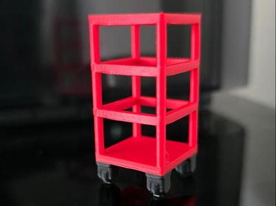 Roll container/wagen