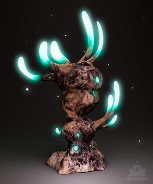 The glowing tree