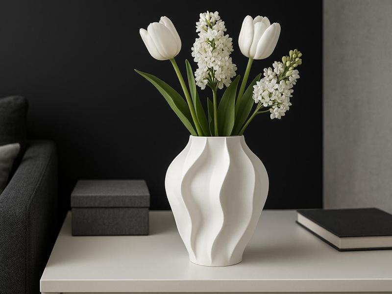 The Waves Vase – Organic Elegance 