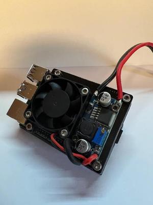 Offenes Gehäuse für Raspberry Pi 4b   