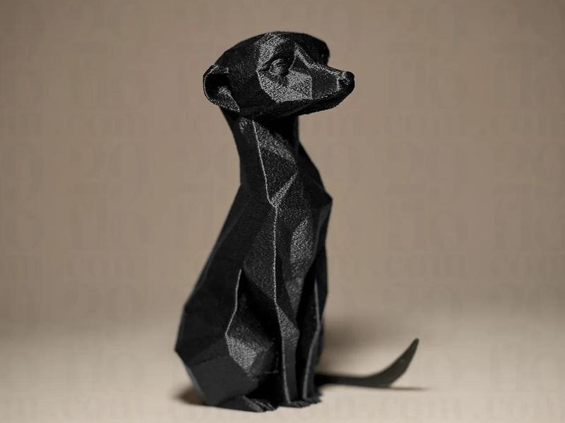 Geometric MEERKAT Figurine   