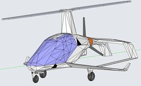 Tensor 600X Gyrocopter   