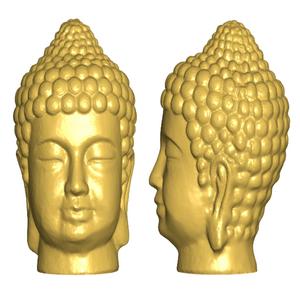 Buddha Bust Refrigerator / Whiteboard Magnets