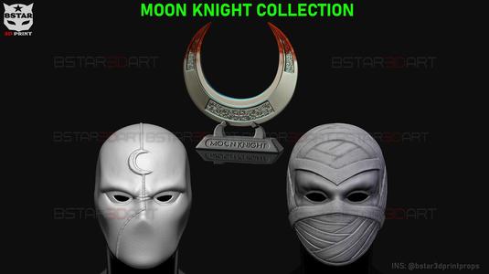 MOON KNIGHT COSPLAY 3D Model Collection