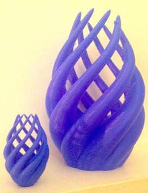 Nocturnal Mystra - 3D Art - Sculpture - Vase