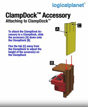 ClampDock Accessory - Multi-Remote Holder