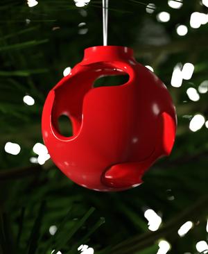 Christmas Ornament Snowflake Shells 005