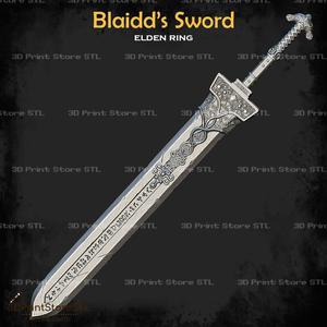 Blaidd Sword Cosplay Elden Ring - STL File