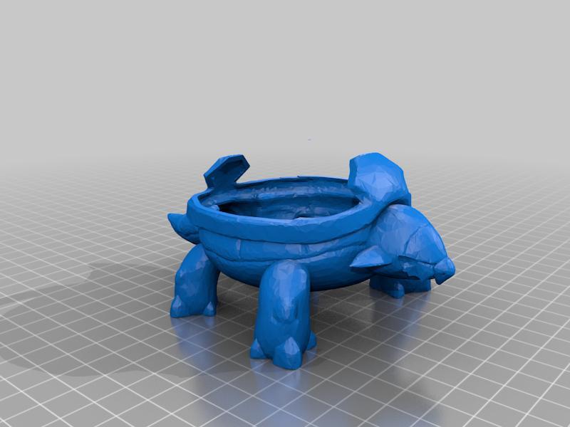 Torterra pot planter