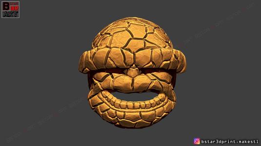 The Thing Mask - Fantastic Four -  Marvel Hemet