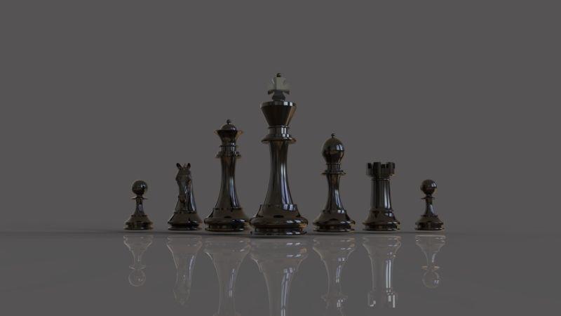 Chess Chessmen 3D print model