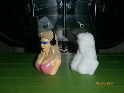 female pilot bust