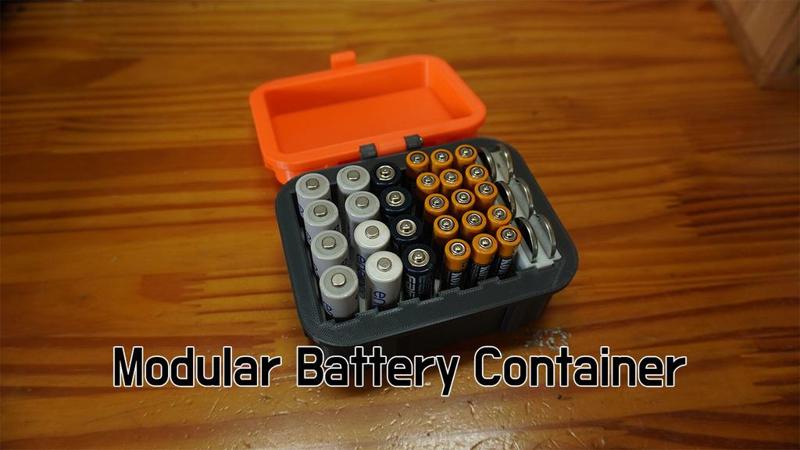 Modular Battery Contaner