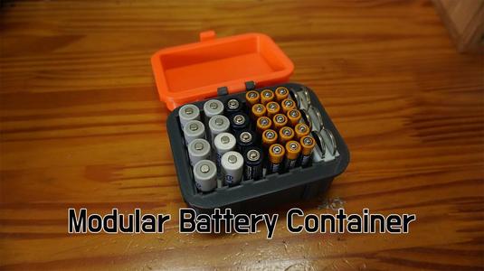 Modular Battery Contaner