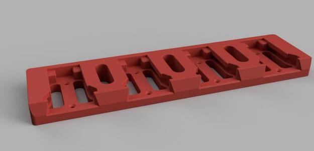Milwaukee M18 and FORGE Battery Rack M18 - Single, Double and Quad