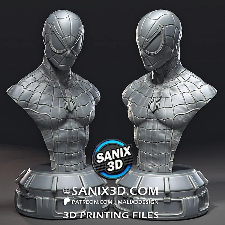 LEGEND / Spider-Man ( bust ) - STL Files