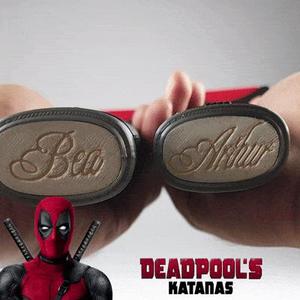 Bea & Arthur - Deadpool 's Katana s - Deadpool 2