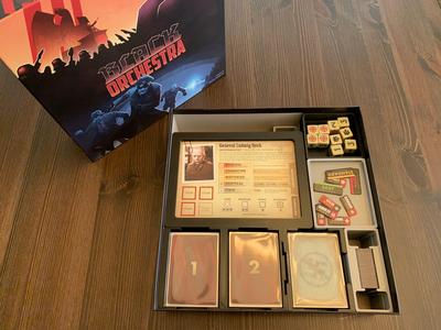 Black Orchestra Board Game Organizer Insert