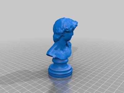 Michelangelo David Bust