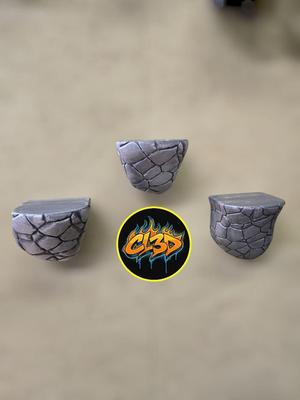 Floating Stone Shelves x 3