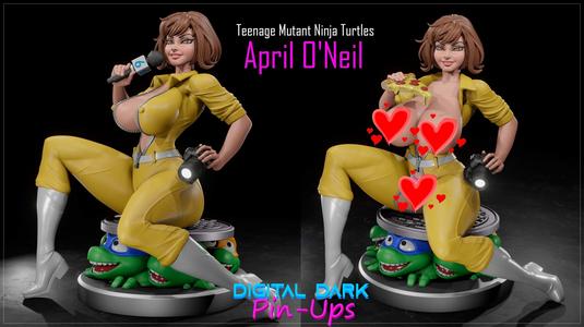 April ONeil with NSFW version and Miniatures