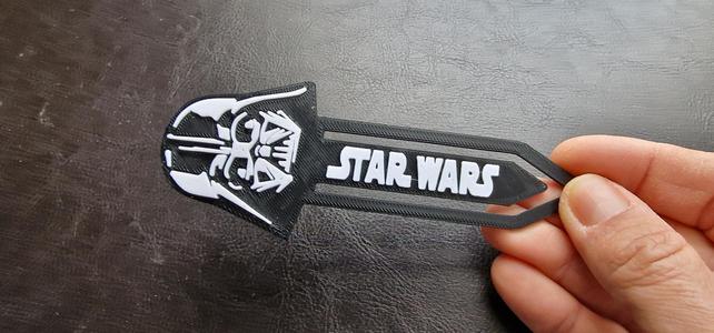 DARTH VADER bookmark Marcador libros starwars