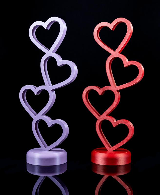 Heart Tower - Valentine's Day Decor