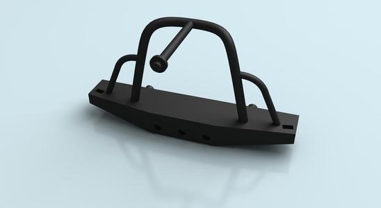 1/10 Scale Back Bumper/Tire rack for Axial Deadbolt or similar truck model