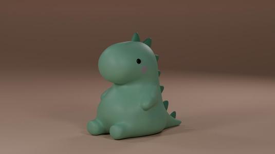 Chubby Dinosaur 
