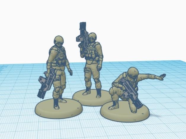 Aliens Kitbash: "Colonial Marines" Updated