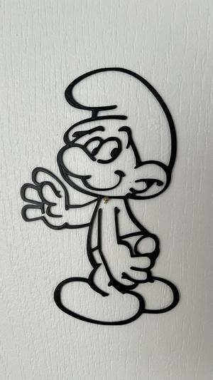Smurf Wall Art (Schtroumpf)