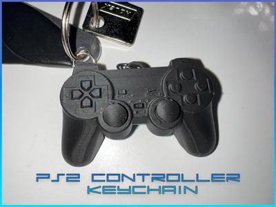 PS2 Controller Keychain