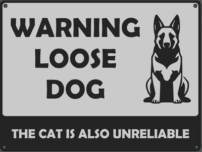 Dog warning signs
