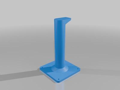Spool holder for Ikea Lack table (or other)