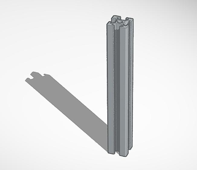 20x20 T-nut profile